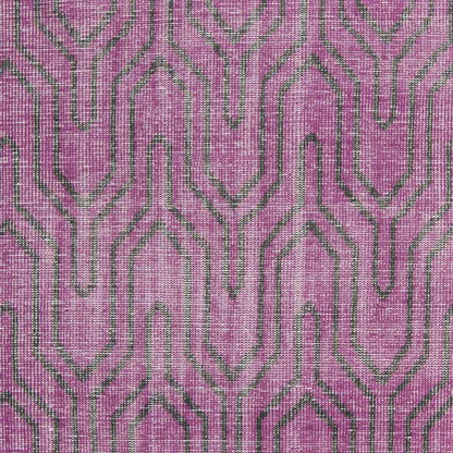 Bement Modern Bright Purple Area Rug
