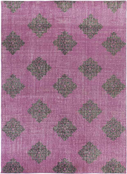 Benld Traditional Magenta Area Rug