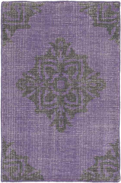 Benld Traditional Violet Area Rug