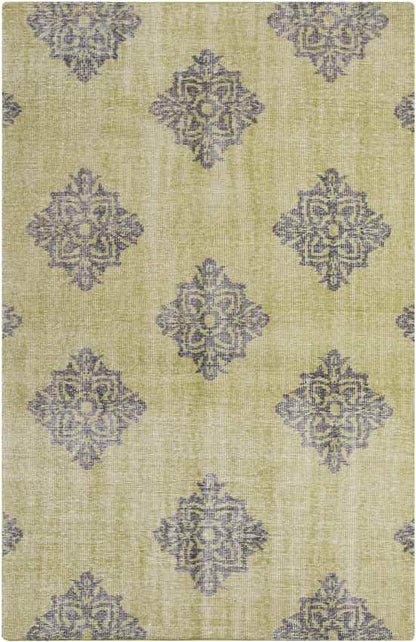 Benld Traditional Lime Area Rug