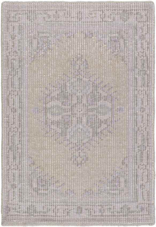 Chieti Traditional Taupe/Lilac Area Rug