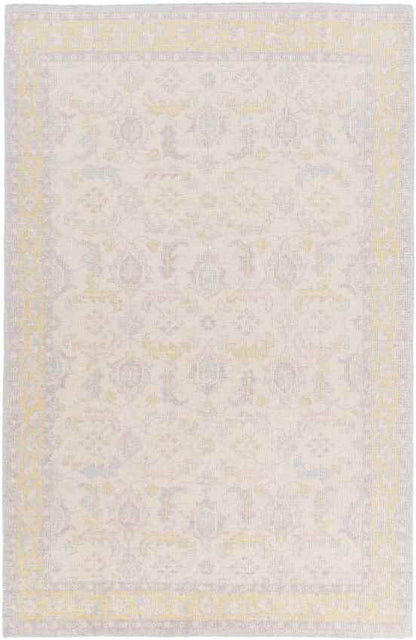 Treherne Traditional Beige/Medium Gray Area Rug