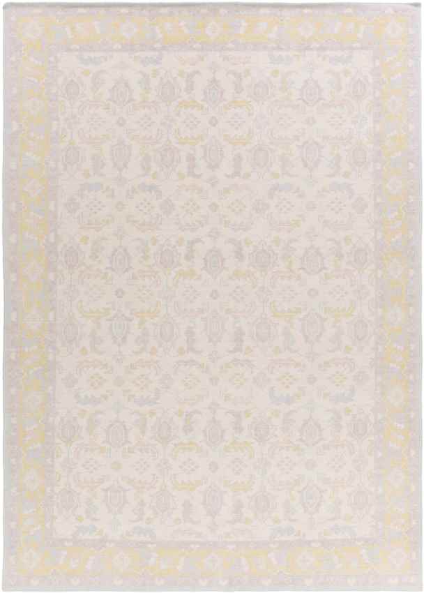 Treherne Traditional Beige/Medium Gray Area Rug