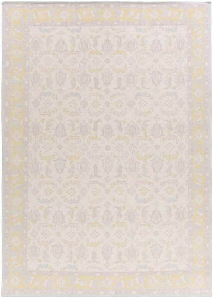 Treherne Traditional Beige/Medium Gray Area Rug