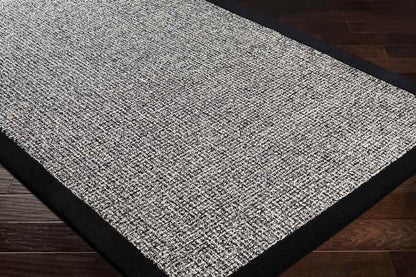 Earby Modern Black Area Rug