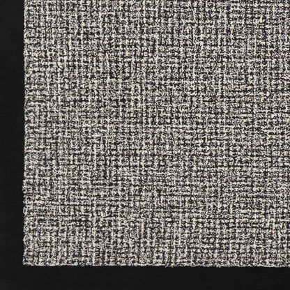 Earby Modern Black Area Rug