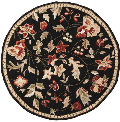 Elland Cottage Black Area Rug