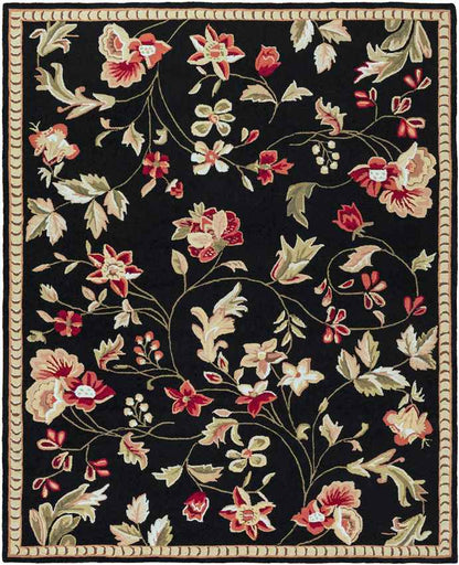 Elland Cottage Black Area Rug