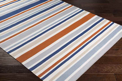 Fareham Modern Blue/Gray Area Rug