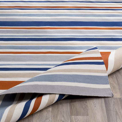 Fareham Modern Blue/Gray Area Rug