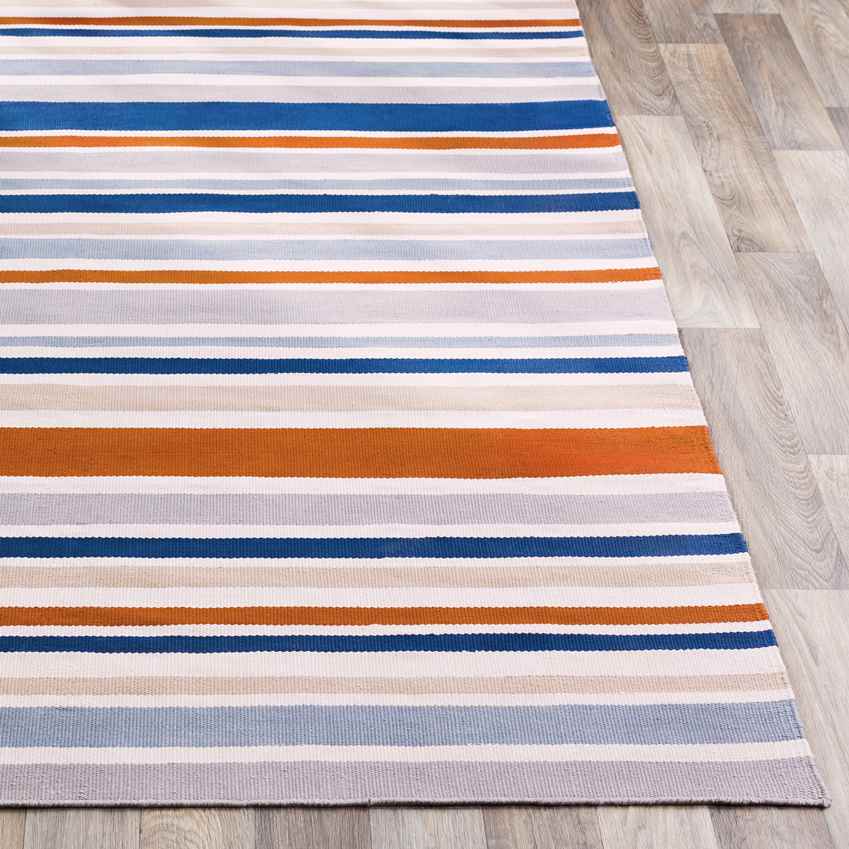 Fareham Modern Blue/Gray Area Rug