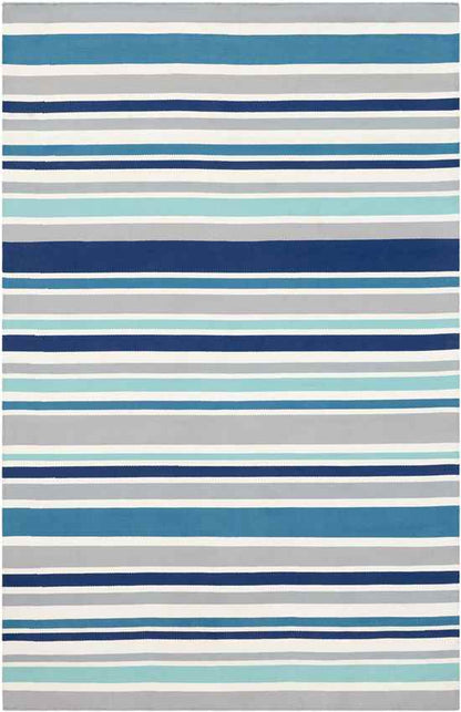 Fareham Modern Dark Blue/Ivory Area Rug