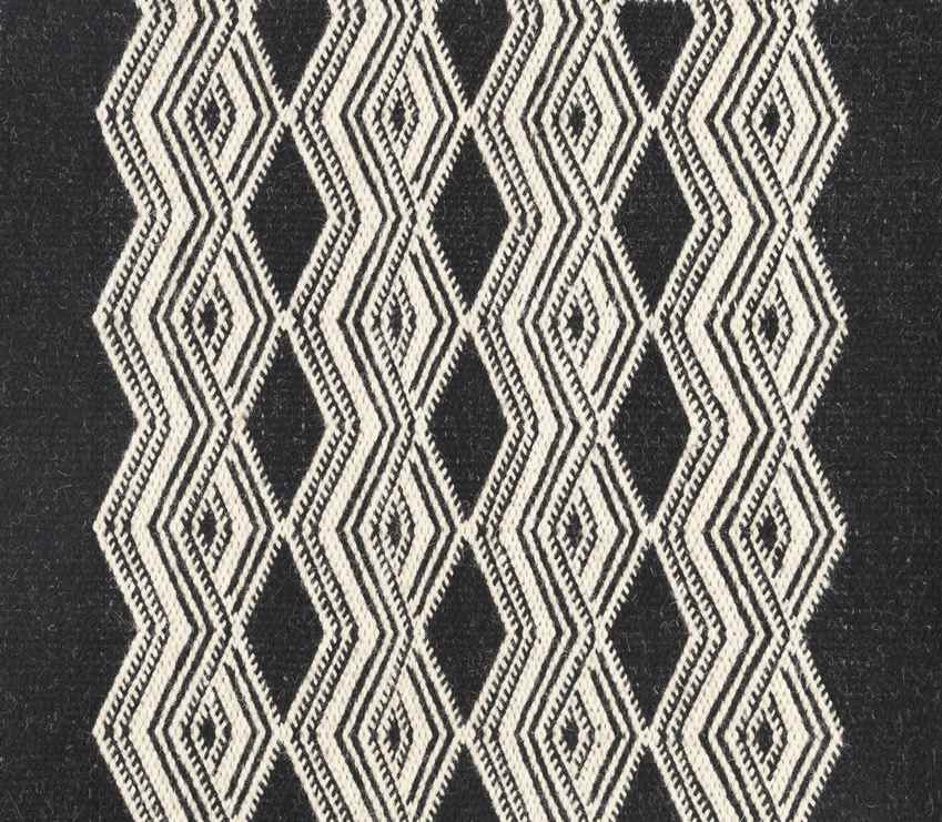 Fazeley Global Black Area Rug