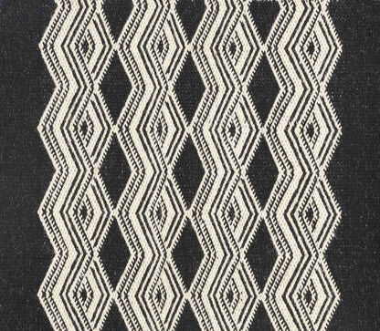 Fazeley Global Black Area Rug