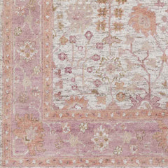 Fleetwood Traditional Peach Area Rug