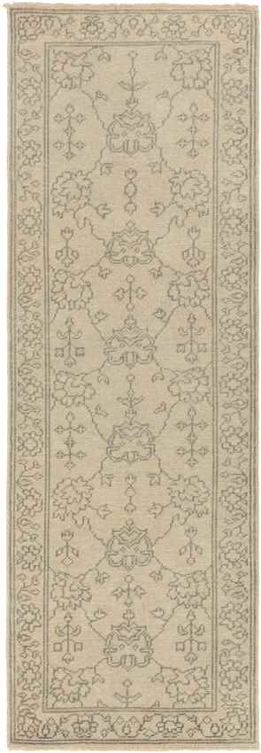 Hailsham Traditional Khaki Area Rug