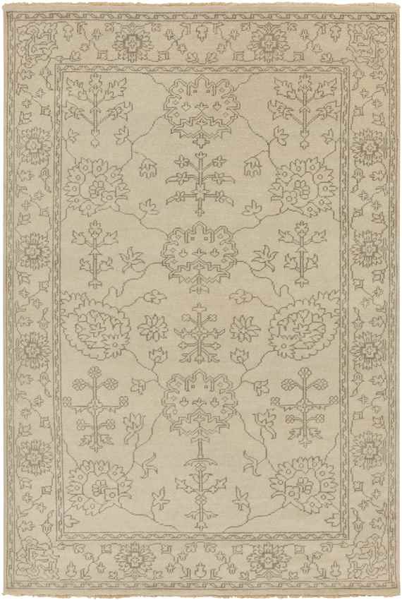Hailsham Traditional Khaki Area Rug