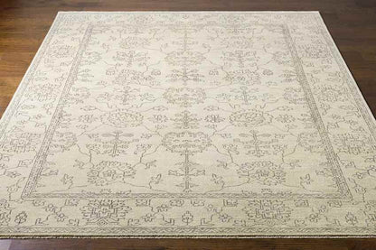 Hailsham Traditional Khaki Area Rug
