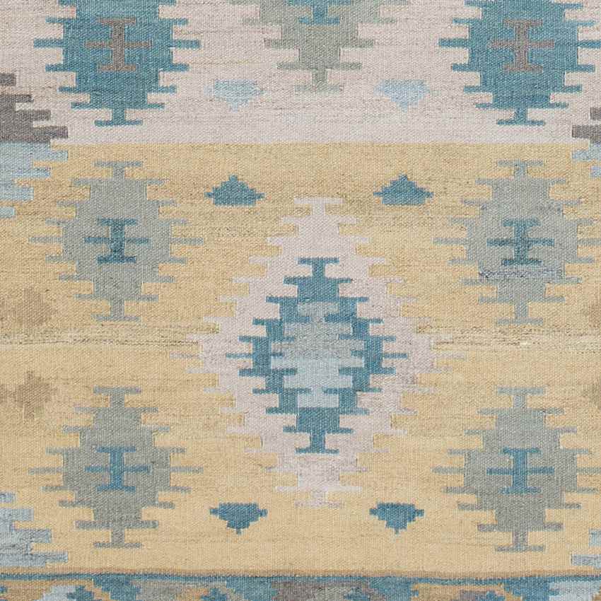 Hartland Rustic Aqua Area Rug