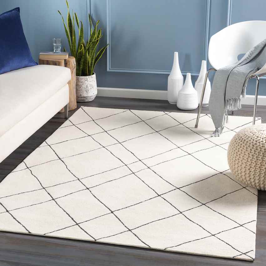Keighley Global Cream Area Rug