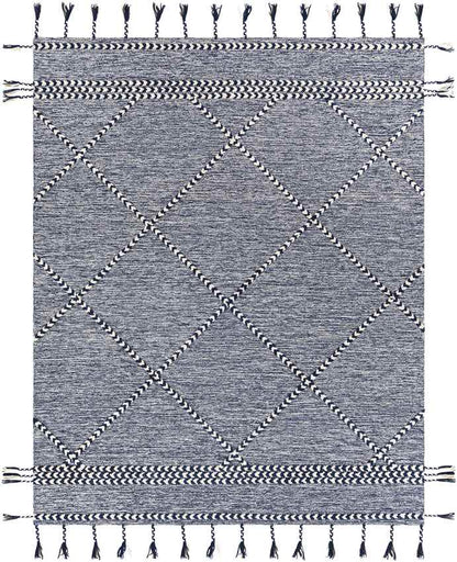 Leyton Global Navy Area Rug