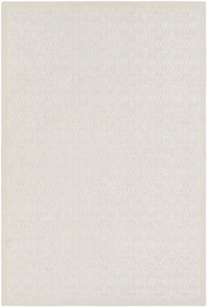 Maidstone Traditional White Area Rug