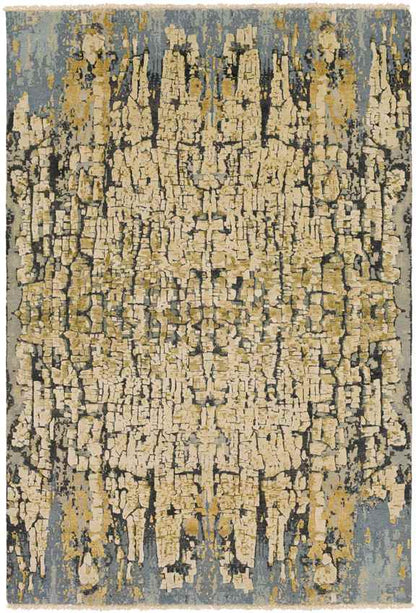 Millom Modern Bright Blue Area Rug