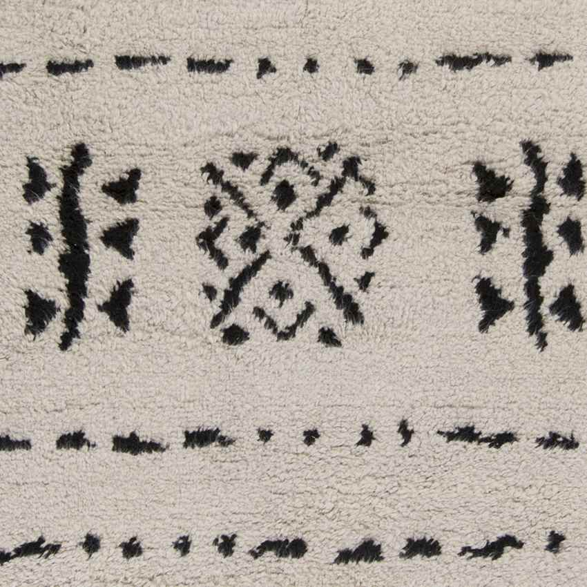 Morley Global Ivory/Black Area Rug