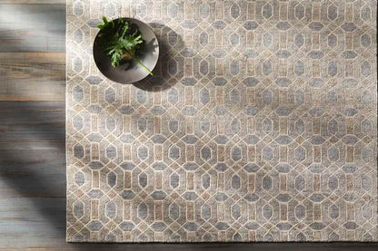 Neston Modern Beige/Gray Area Rug