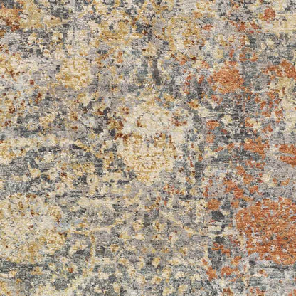 Newbury Traditional Burnt Orange Area Rug