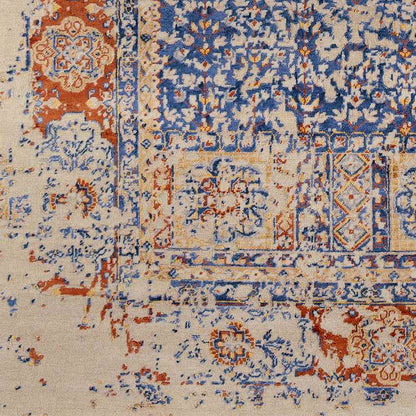 Newhaven Traditional Navy Area Rug