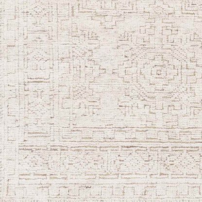 Orpington Traditional White Area Rug