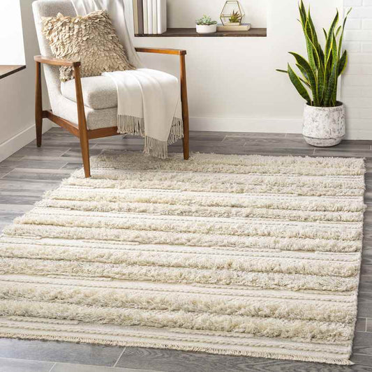 Padiham Global Cream Area Rug