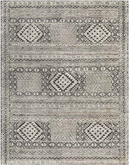 Saltash Global Black Area Rug