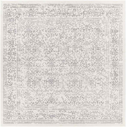 Beauvais Traditional Gray/Ivory Area Rug