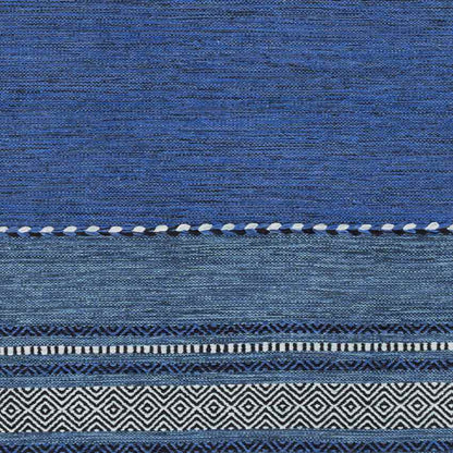 Slough Global Navy Area Rug