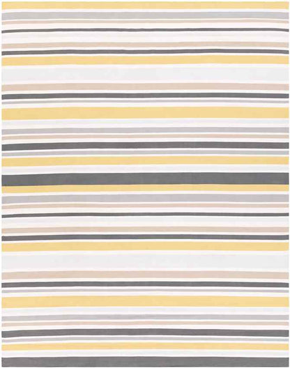 Fareham Modern Light Gray/Yellow Area Rug