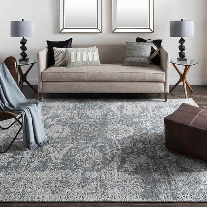 Sutton Traditional Charcoal Area Rug