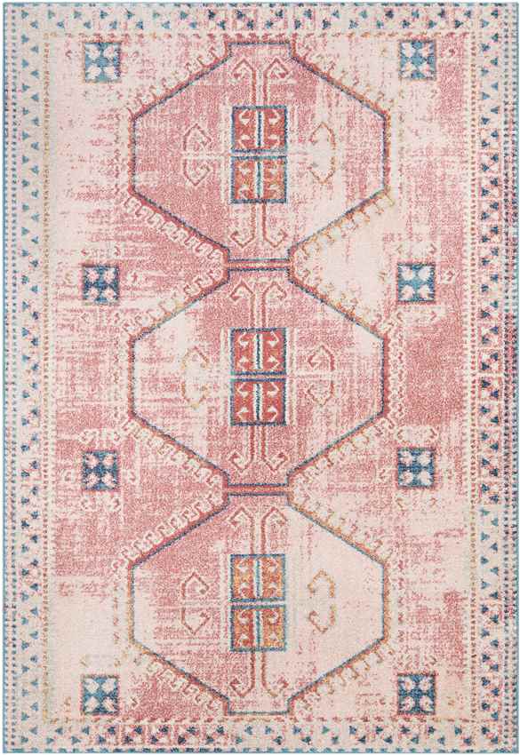Tamworth Traditional Blush Area Rug