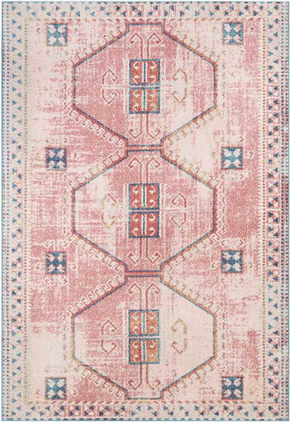 Tamworth Traditional Blush Area Rug