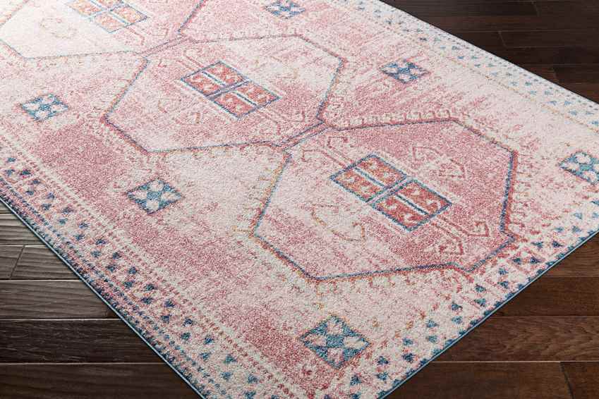 Tamworth Traditional Blush Area Rug