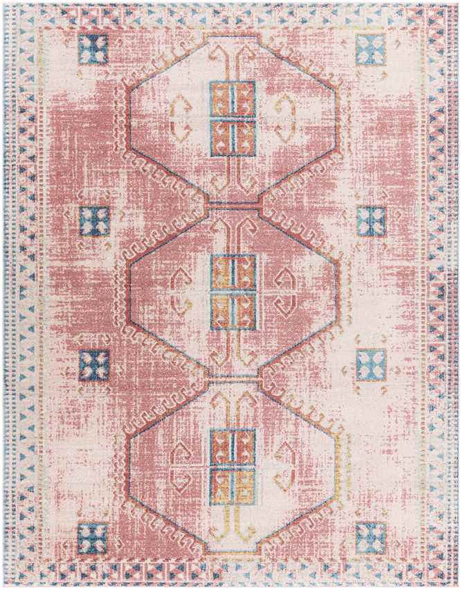 Tamworth Traditional Blush Area Rug