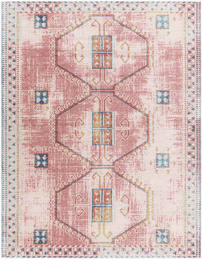 Tamworth Traditional Blush Area Rug