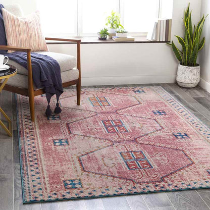 Tamworth Traditional Blush Area Rug