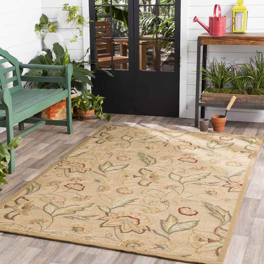 Castor Cottage Khaki Area Rug