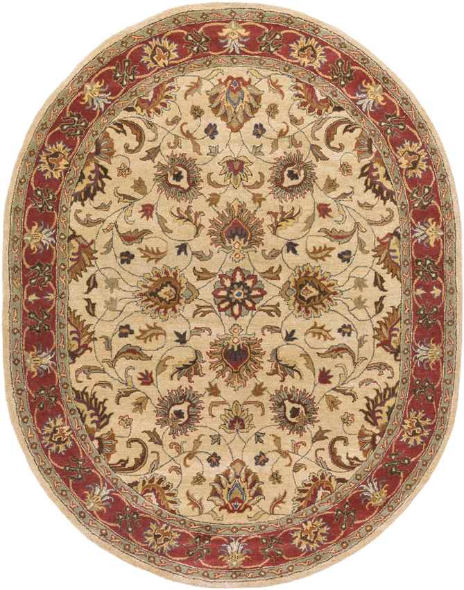 Paris Traditional Camel Area Rug