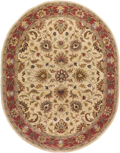 Paris Traditional Camel Area Rug