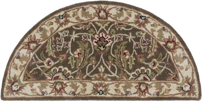 Cochrane Traditional Dark Brown Area Rug