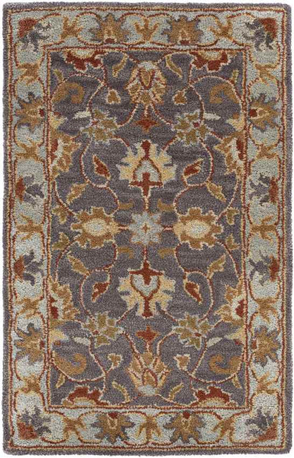 Paris Traditional Charcoal Area Rug