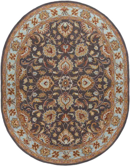Paris Traditional Charcoal Area Rug